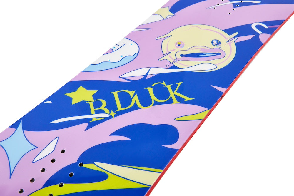 BLINGABLINGA X B.DUCK In Stock Blunt Twin Shape Snowboard - High-Tech Craftsmanship, Top-Grade Core Materials, Fast Shipping Included