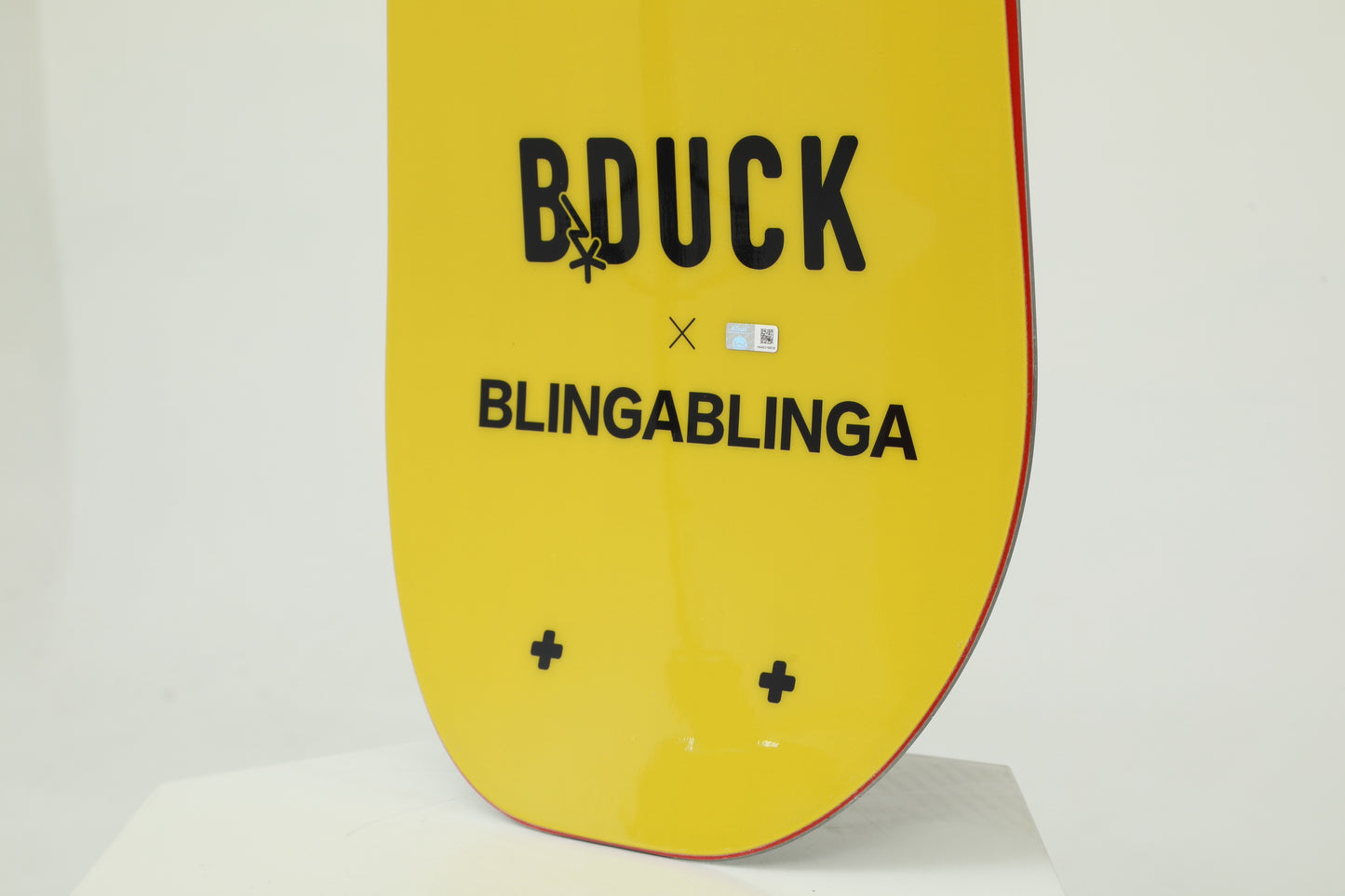 BLINGABLINGA X B.DUCK In Stock Blunt Twin Shape Snowboard - High-Tech Craftsmanship, Top-Grade Core Materials, Fast Shipping Included