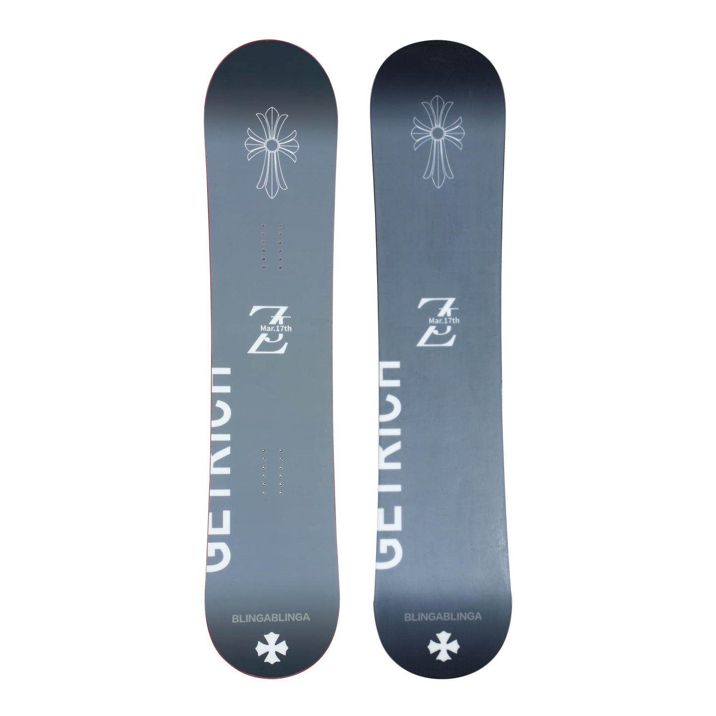 Blingablinga In Stock Extra Wide Twin Shape Carving Snowboard - Super Wide Waist Width, Precise Carving, Flex 7 Level