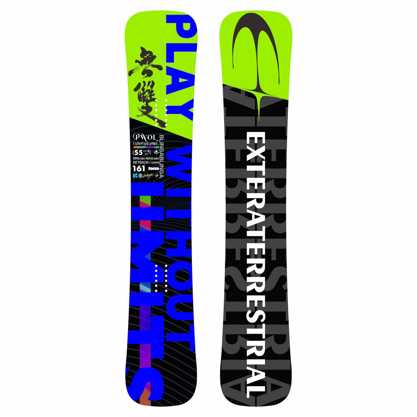 BLINGABLINGA Customizable Hammerhead Carving Snowboard with Carbon Fiber Options - Personalized Snowboard for Extreme Carving Turns